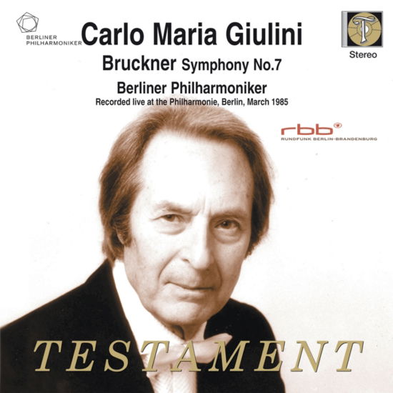 Cover for Giulini Carlo Maria · Symphony No.  7 In E Testament Klassisk (CD) (2000)