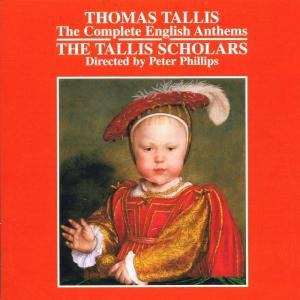 Cover for Tallis Scholarsphillips · Tallisenglish Anthems (CD) (2001)