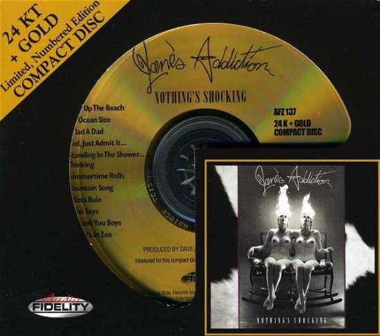 Nothings Shocking-24k Gold CD - Janes Addiction - Musik - AUDIO FIDELITY - 0780014213725 - 18. juni 2012