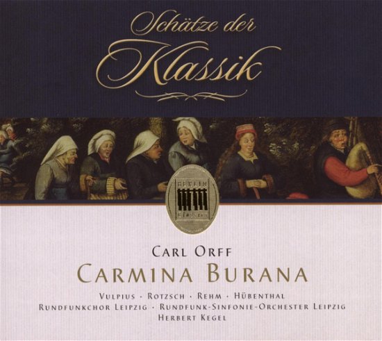 Cover for Carl Orff · Orff: Carmina Burana (Rso Leipzig Vulpius) (CD) (2009)