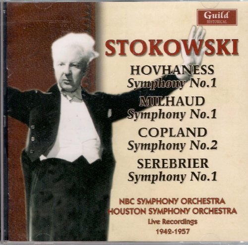Symphonies - Hovhaness / Nbc Sym Orch / Stokowski - Musik - GUILD - 0795754234725 - 12 januari 2010