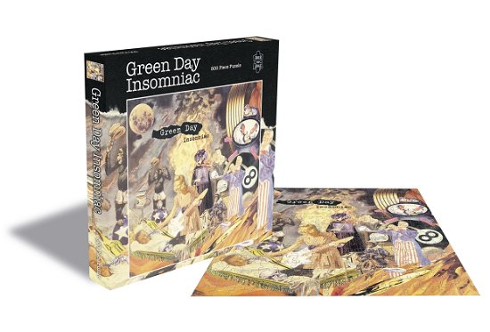 Cover for Green Day · Green Day Insomniac (500 Piece Jigsaw Puzzle) (Puslespil) (2021)