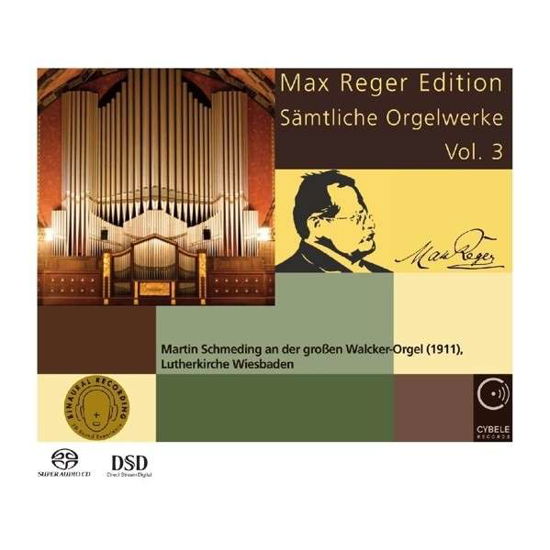 Organ Works Vol.3 - M. Reger - Musik - CYBELE - 0809548015725 - 16 november 2016