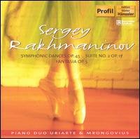 Cover for Rachmaninoff / Piano Duo Uriarte &amp; Mrongovius · Symphonic Dances (CD) (2005)