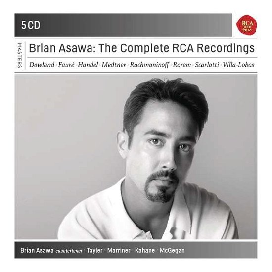 Cover for Dowland / Faure / Handel / Asawa · Brian Asawa: Complete Rca Recordings (CD) (2017)