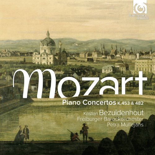 Cover for Bezuidenhout, Kristian / Freiburger Barockorchester · Mozart Piano Concertos K. 453 &amp; 482 (CD) (2012)