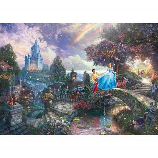 Cover for Kinkade · Disney - Cinderella Wishes Upon a Dream by Thomas Kinkade 1000 Piece Schmidt Puzzle (Paperback Book) (2023)