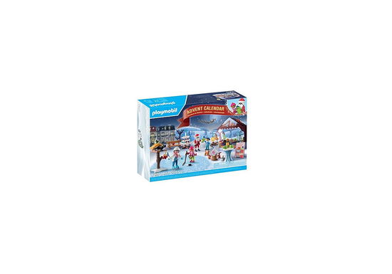 Cover for Playmobil · Playmobil - Advent Calendar: Trip To The Christmas Market (71472) (Legetøj)