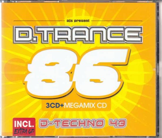 D.trance 86 (Incl.d.techno 43) - V/A - Musiikki - DJS PRESENT - 4046661601725 - perjantai 10. toukokuuta 2019
