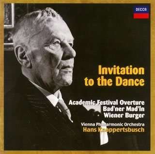 Cover for Hans Knappertsbusch · Invitation To The Dance, Academic (CD) [Limited edition] (2008)
