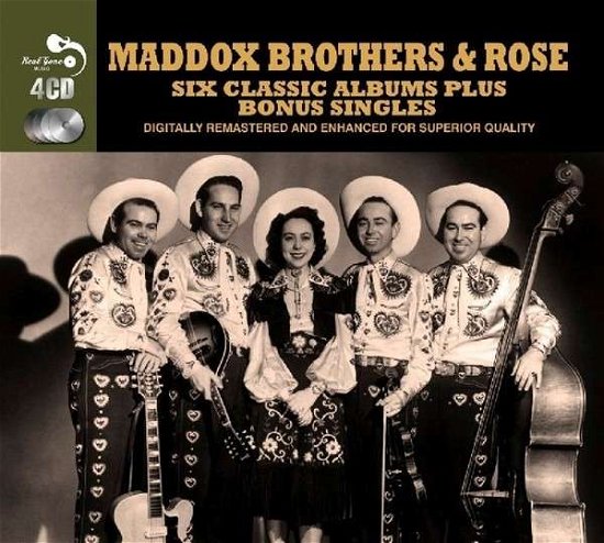 Cover for Maddox Brothers &amp; Rose · 6 Classic Albums Plus Bonus (CD) (2013)