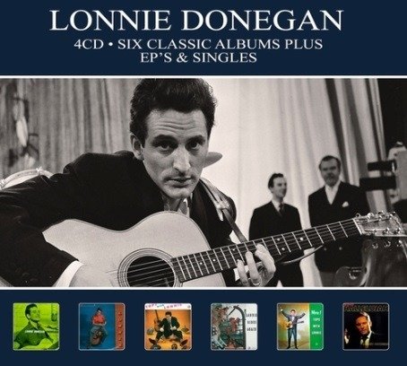Cover for Lonnie Donegan · Six Classic Albums Plus Eps &amp; Singles (CD) [Digipak] (2019)