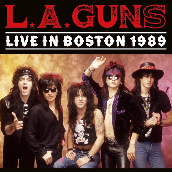 Cover for L.A. Guns · Live In Boston 1989 (LP) [Black Friday 2023 edition] (2023)
