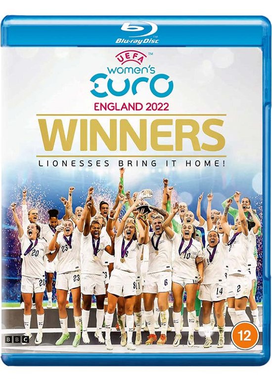 Cover for The Official Uefa Womens Euro 202 · Official Uefa Womens Euro 2022 Winners - Lionesses Bring It Home! (Blu-ray) (2022)