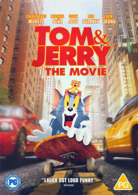 Cover for Tom &amp; Jerry the Movie · Tom and Jerry The Movie (DVD) (2021)