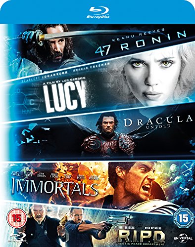 Lucy / Dracula Untold / 47 Ronin / Immortals / R.I.P.D -  - Movies - Universal Pictures - 5053083044725 - July 6, 2015