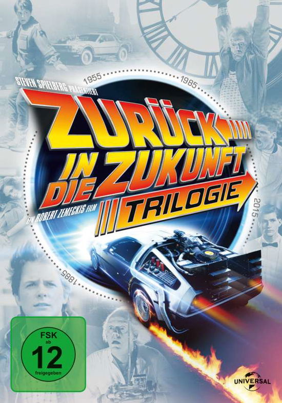 Cover for Michael J.fox,christopher Lloyd,lea Thompson · Zurück in Die Zukunft-trilogie (DVD) (2015)