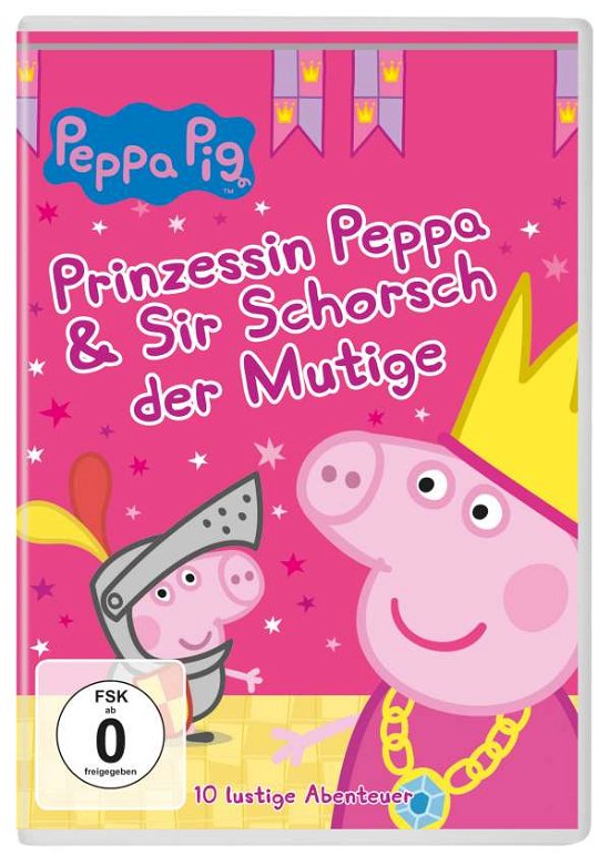 Cover for Keine Informationen · Peppa Pig-prinzessin Peppa &amp; Sir Schorsch Der... (DVD) (2019)