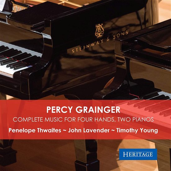 Cover for Percy Grainger · Complete Music for Four Hands, Two Pianos (CD)