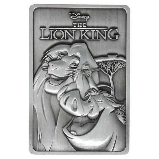 Cover for P.Derive · DISNEY - Lion King - Metal Ingot - Limited Edition (MERCH) (2022)