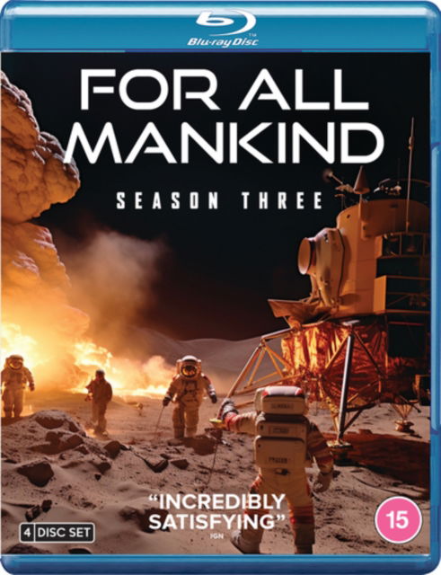 For All Mankind Season 3 - For All Mankind Season 3 Bluray - Filmes - Dazzler - 5060797576725 - 9 de outubro de 2023