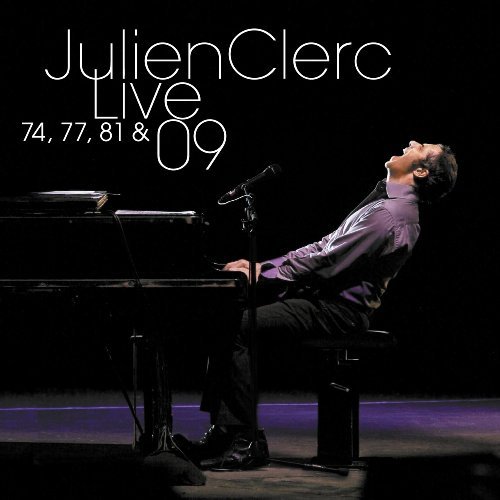 Cover for Julien Clerc · Live 74,77,81 &amp; 09 (CD) [Limited edition] [Box set] (2015)
