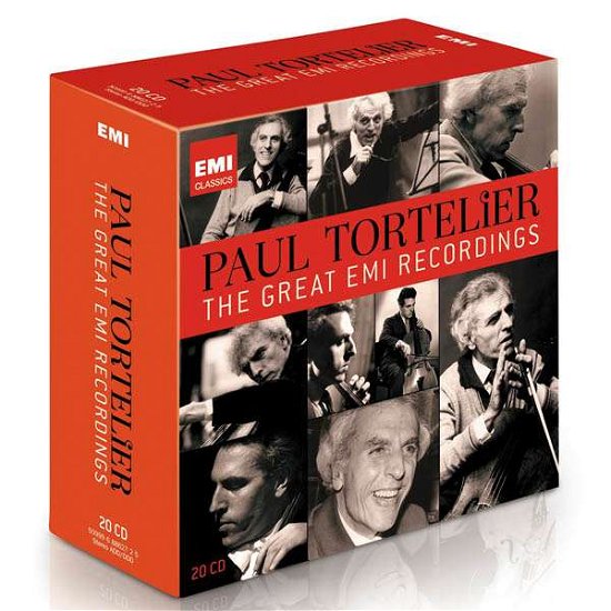 Cover for Tortelier Paul · Paul Tortelier: the Great Emi Recordings (CD) [Box set] (2010)
