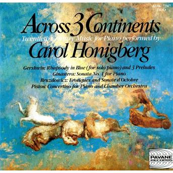 Cover for Honigberg C. · Rhapsody in blue / Preludes / Sonata / Concertino Pavane Klassisk (CD) (2000)