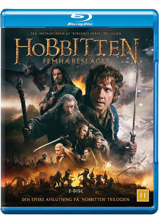 Hobbitten - Femhæreslaget - Peter Jackson - Elokuva -  - 5704028039725 - maanantai 20. huhtikuuta 2015
