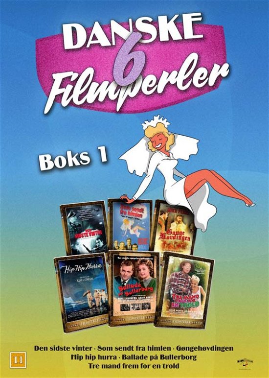 Cover for Danske Filmperler Boks 1 (DVD) (2019)