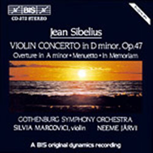 Violin Concerto In D Minor - Jean Sibelius - Musiikki - BIS - 7318590003725 - lauantai 30. kesäkuuta 1990