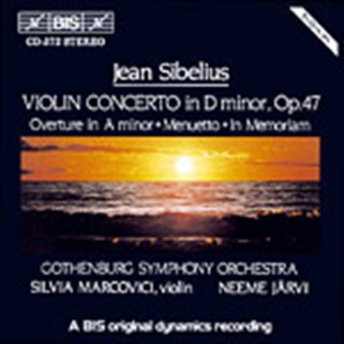 Violin Concerto In D Minor - Jean Sibelius - Musikk - BIS - 7318590003725 - 30. juni 1990