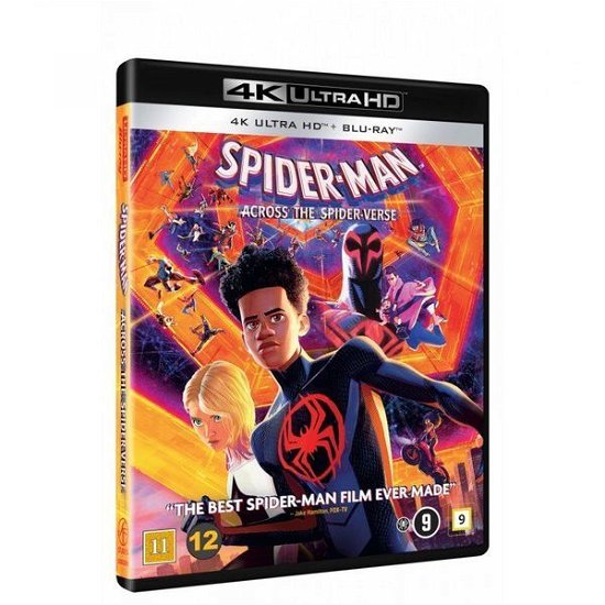 Cover for Spider-man Across the Spider-verse (4K UHD + Blu-ray) (2023)