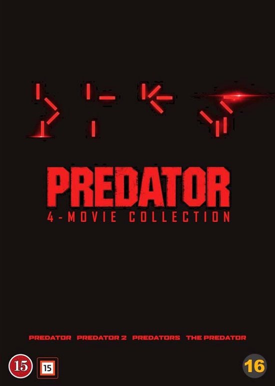 Predator 1-4 -  - Film -  - 7340112747725 - 31 januari 2019