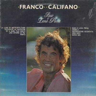 Cover for Franco Califano  · Buio E Luna Piena (VINYL)