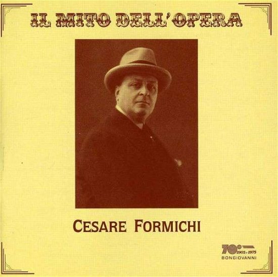 Opera Arias - Formichi - Musique - Bongiovanni - 8007068108725 - 6 mars 1995