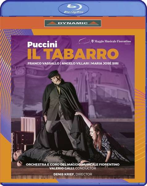 Giacomo Puccini: Il Tabarro - Maggio Musicale Fiorentino - Film - DYNAMIC - 8007144578725 - 17 juli 2020