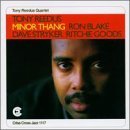 Cover for Tony -Quartet- Reedus · Minor Thang (CD) (1996)