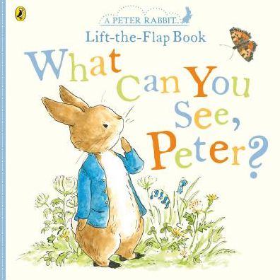 Cover for Beatrix Potter · What Can You See Peter?: Very Big Lift the Flap Book (Board book) (2019)