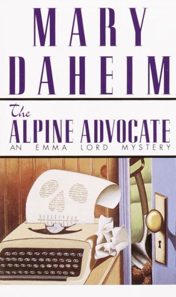 Cover for Mary Daheim · The Alpine Advocate: An Emma Lord Mystery - Emma Lord (Taschenbuch) (1992)