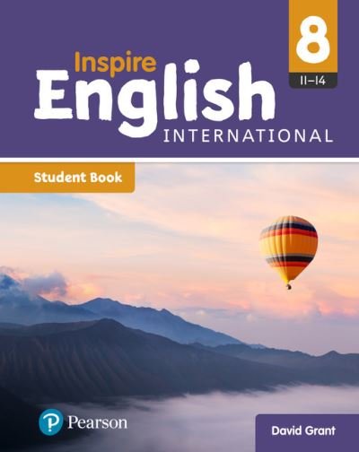 Cover for David Grant · Inspire English International Year 8 Student Book - International Primary and Lower Secondary (Paperback Book) (2020)