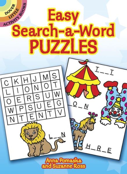 Cover for Anna Pomaska · Easy Search-a-Word Puzzles - Little Activity Books (Print) (2003)