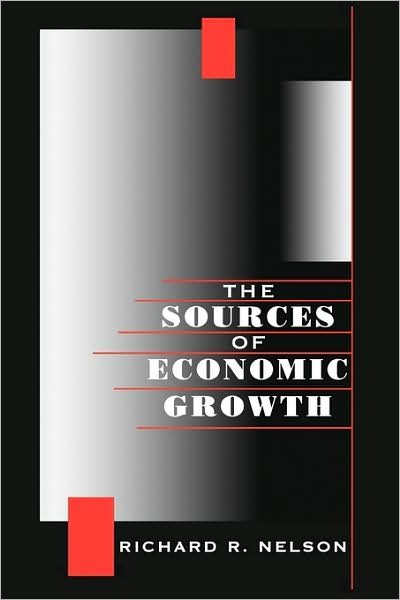 Cover for Richard R. Nelson · The Sources of Economic Growth (Pocketbok) (2000)
