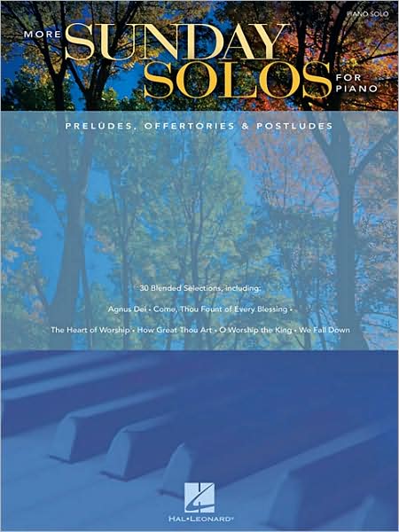 Cover for Hal Leonard Publishing Corporation · More Sunday Solos for Piano (Paperback Bog) (2009)