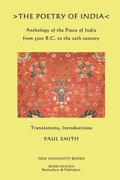 Cover for Paul Smith · The Poetry of India (Paperback Book) (2013)
