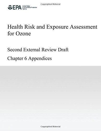 Cover for U.s. Environmental Protection Agency · Health Risk and Exposure Assessment for Ozone Second External Review Draft Chapter 6 Appendices (Paperback Book) (2014)