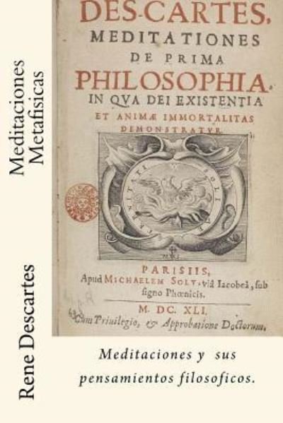 Cover for Rene Descartes · Meditaciones Metafisicas (Spanish) Edition (Paperback Bog) (2017)