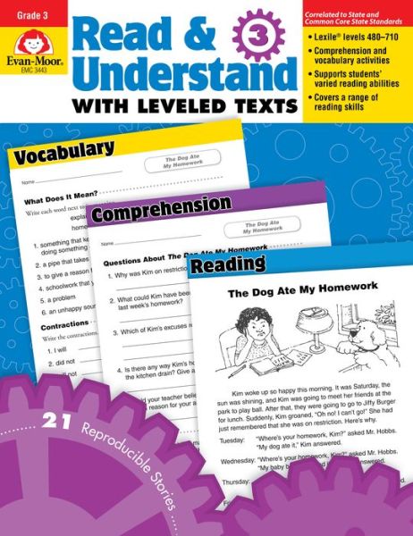 Cover for Jill Norris · Read &amp; Understand with Leveled Texts, Grade 3 (Paperback Book) (2010)