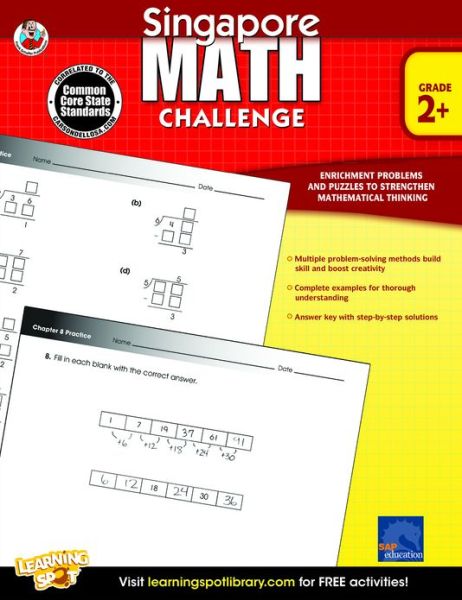 Cover for Terry Chew · Singapore Math Challenge, Grades 2 - 5 (Paperback Book) (2013)