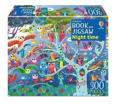 Usborne Book and Jigsaw Night Time - Usborne Book and Jigsaw - Kirsteen Robson - Books - Usborne Publishing Ltd - 9781805077725 - September 12, 2024